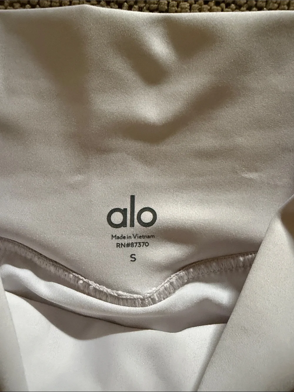 ALO Yoga Grand Slam White Pleated Tennis Skirt